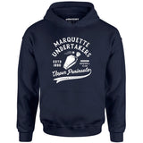 Marquette Undertakers - Michigan - Vintage Defunct Baseball Teams - Unisex Hoodie