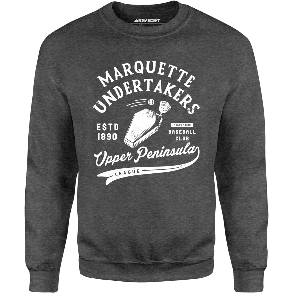 Marquette Undertakers - Michigan - Vintage Defunct Baseball Teams - Unisex Sweatshirt