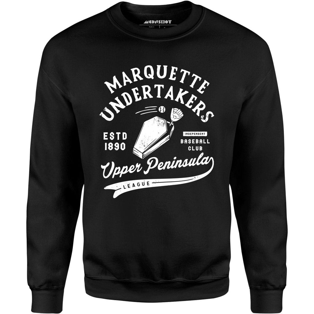Marquette Undertakers - Michigan - Vintage Defunct Baseball Teams - Unisex Sweatshirt
