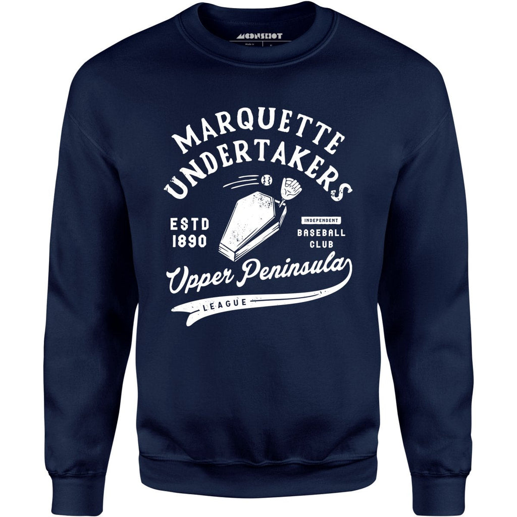Marquette Undertakers - Michigan - Vintage Defunct Baseball Teams - Unisex Sweatshirt