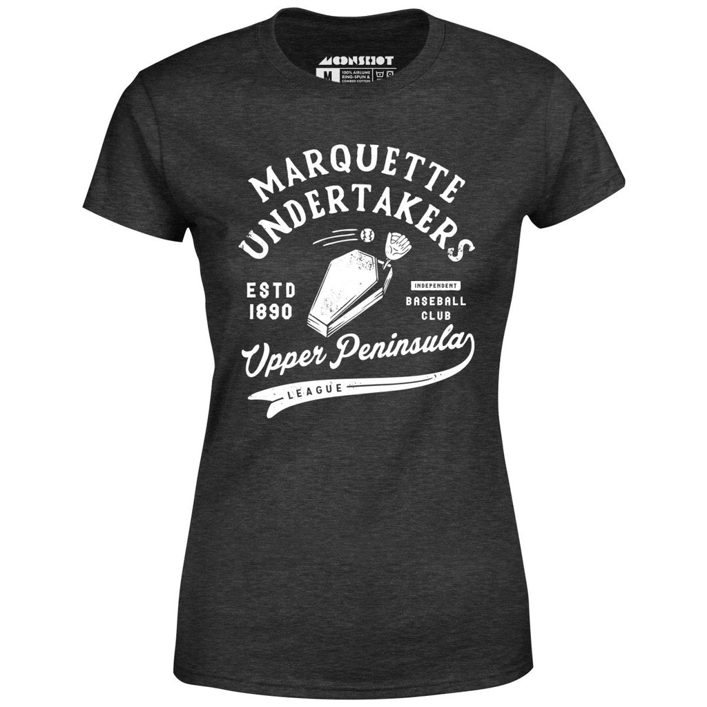 Marquette Undertakers - Michigan - Vintage Defunct Baseball Teams - Women's T-Shirt