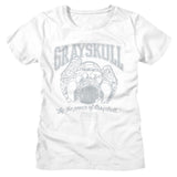 Masters Of The Universe - MOTU Grayskull Collegiate Womens T-Shirt