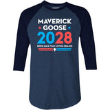 Maverick Goose 2028 - 3/4 Sleeve Raglan T-Shirt