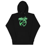Motley Crue - Neon Green Girls Hoodie