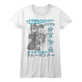 Mega Man Blue Bomber Womens T-Shirt