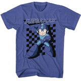 Mega Man - Checkered Boyfriend Tee