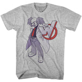 Mega Man Dr. Willy Boyfriend Tee