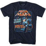 Mega Man Graphic Blu Bomber T-Shirt