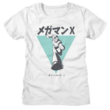 Mega Man - Incoming Womens T-Shirt