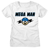 Mega Man - Mega Bolts Womens T-Shirt