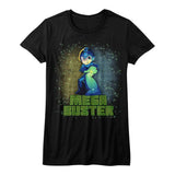 Mega Man Mega Buster Womens T-Shirt