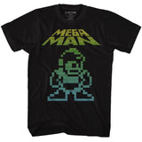Mega Man Mega Pixel Boyfriend Tee