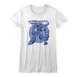 Mega Man Megablues Womens T-Shirt