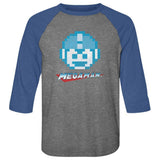 Mega Man Megaface Baseball Shirt