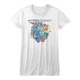 Mega Man Megafriends Womens T-Shirt