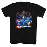 Mega Man Megaman Collage Boyfriend Tee