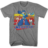 Mega Man - Multi Color Rectangles Boyfriend Tee