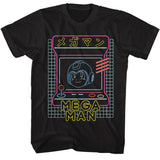 Mega Man - Neon Arcade Boyfriend Tee