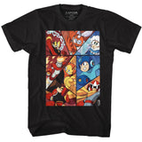 Mega Man Robot Panels T-Shirt