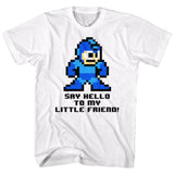 Mega Man Say Hello To My Little Friend T-Shirt