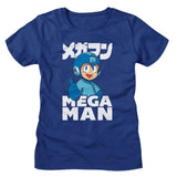 Mega Man - Thumbs Up Womens T-Shirt