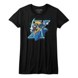 Mega Man X And Zero Womens T-Shirt