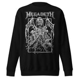 Megadeth Skeleton Wings Jumbo Print Sweatshirt