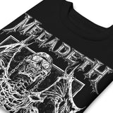 Megadeth Skeleton Wings Jumbo Print Sweatshirt
