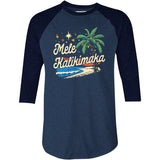 Mele Kalikimaka Christmas - 3/4 Sleeve Raglan T-Shirt