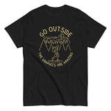 Go Outside The Graphics Are Amazing Men's Classic Tee
