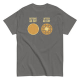 Before Ab Day After Ab Day Men's Classic Tee