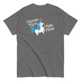 Unicorns Are Just Horny Ponies Men's Classic Tee