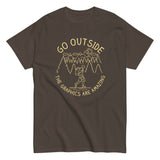 Go Outside The Graphics Are Amazing Men's Classic Tee