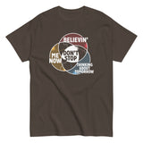 Don't Stop Venn Diagram Men's Classic Tee
