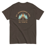 My Weekends Are In Tents Men's Classic Tee