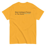 Most Intelligent Person in the World Citation Needed Men's Classic Tee