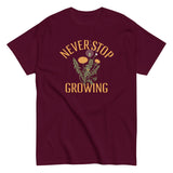 Never Stop Growing Men's Classic Tee