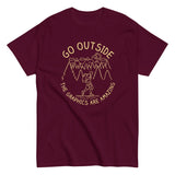 Go Outside The Graphics Are Amazing Men's Classic Tee