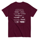 Common Types Of Swords Men's Classic Tee