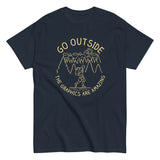 Go Outside The Graphics Are Amazing Men's Classic Tee
