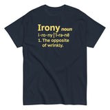 Irony Definition Men's Classic Tee