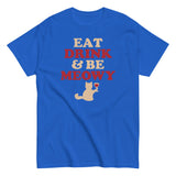 Eat Drink & Be Meowy Men's Classic Tee