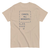 Cancel All Mondays Bunny Men's Classic Tee