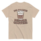 No Talkie Before Coffee! Men's Classic Tee