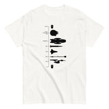 Space Ship Timeline Men's Classic Tee