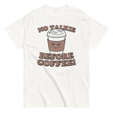 No Talkie Before Coffee! Men's Classic Tee