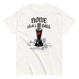 None Shall Pass Black Knight Men's Classic Tee