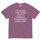 Trying Very Hard Not To Connect Men's Relaxed Fit Tee