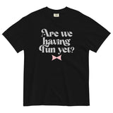 Are We Having Fun Yet? Men's Relaxed Fit Tee
