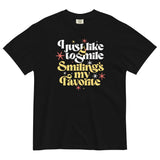 I Just Like To Smile Smiling's My Favorite Men's Relaxed Fit Tee